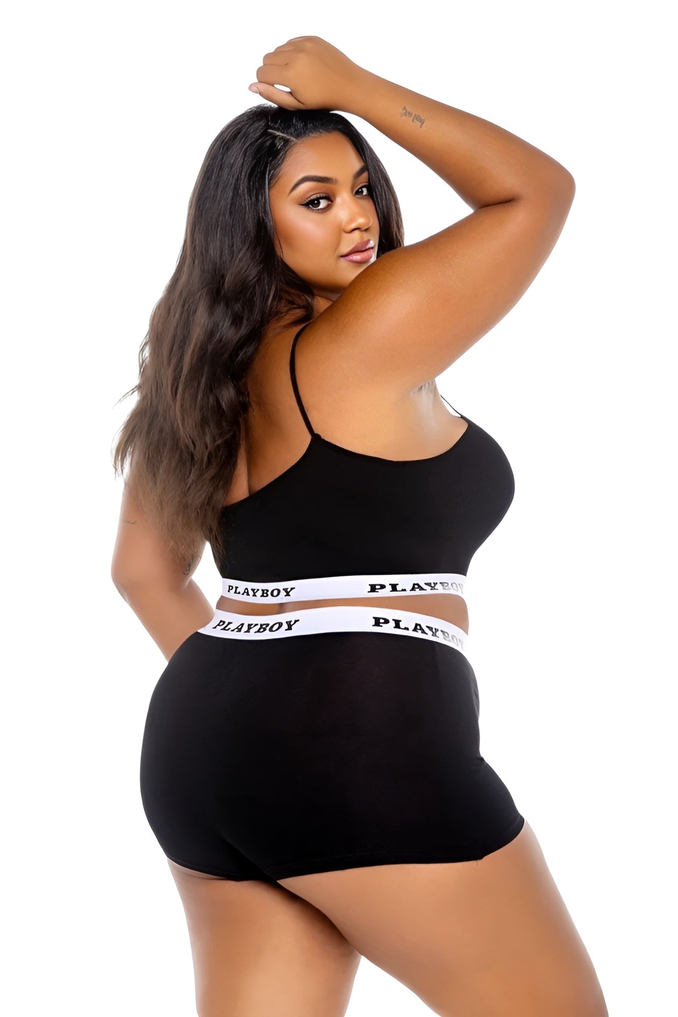 Playboy Bunny Sport Lounge Bralette 2pc Set