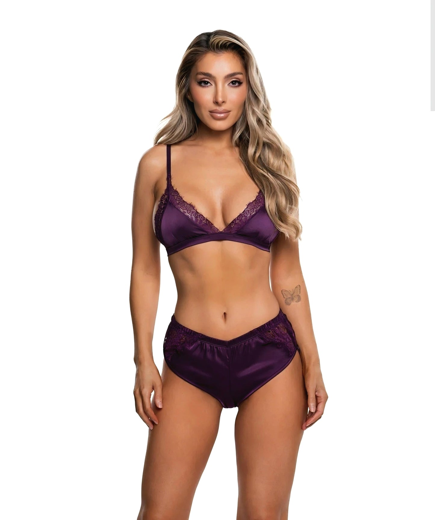 Satin Essentials 2-Piece Lounge Set